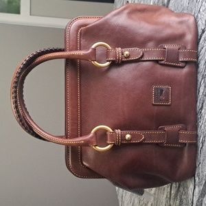 Dooney and Bourke Florentine Leather Small Mitchell Satchel, NWT condition